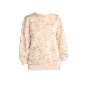 Winnie The Pooh Cream Fleece Graphic Sweatshirt